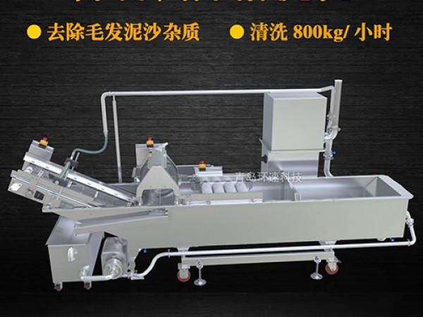 蔬菜清洗機，氣泡清洗，清洗800kg/小時